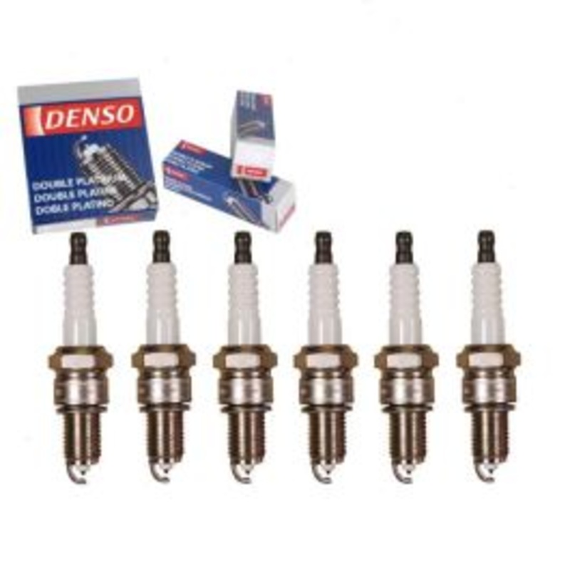 6 pc DENSO Double Platinum Spark Plugs for 1995-2000 Dodge Grand Caravan 3.3L 3.8L V6