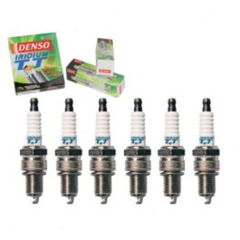 6 pc DENSO Iridium TT Spark Plugs for 1964-1969 Pontiac LeMans 3.5L 3.8L 4.1L L6
