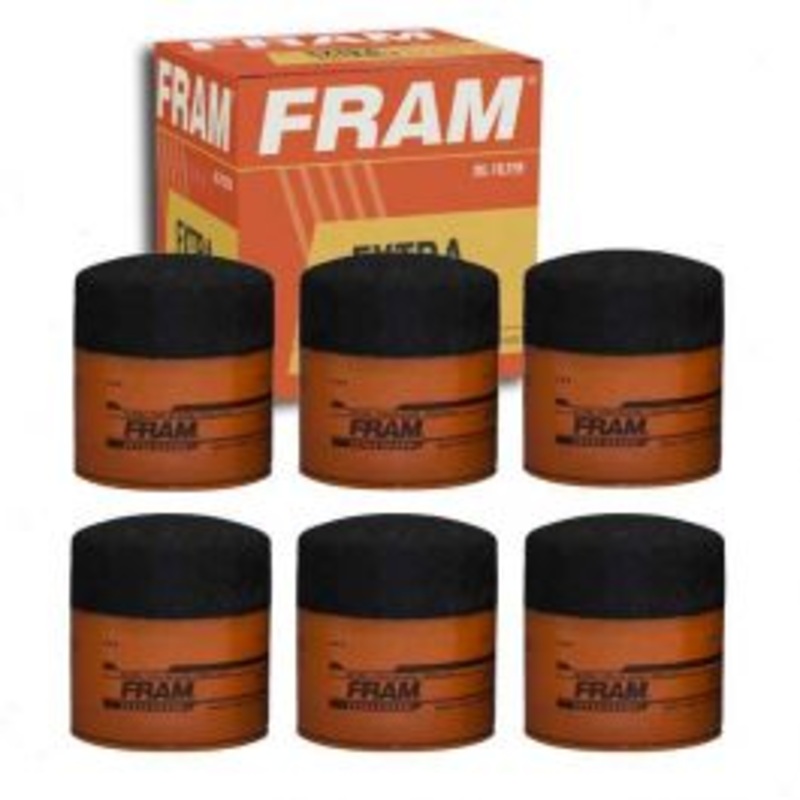 6 pc FRAM Extra Guard PH25 Engine Oil Filters