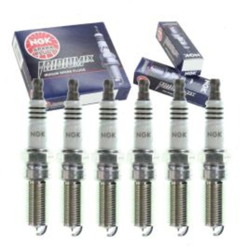 6 pc NGK Iridium IX Spark Plugs for 2013-2020 Ford Police Interceptor Utility 3.3L 3.7L V6