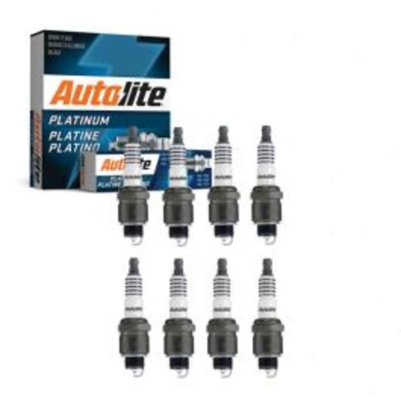 8 pc Autolite Platinum Spark Plug for 1955-1957 Chevrolet Truck 4.3L V8