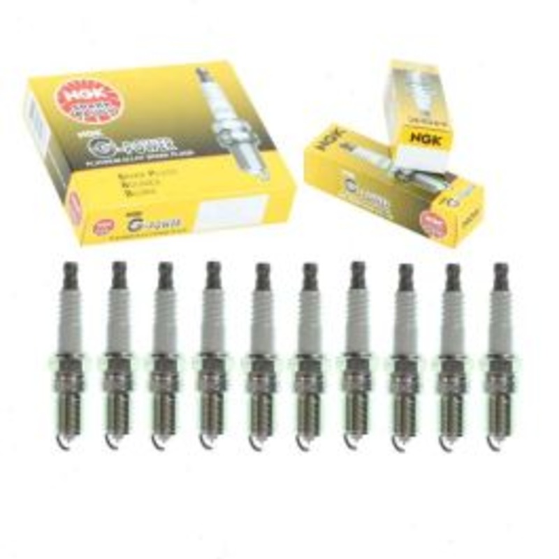 10 pc NGK G-Power Spark Plugs for 2000-2002 Ford E-450 Econoline Super Duty 6.8L V10