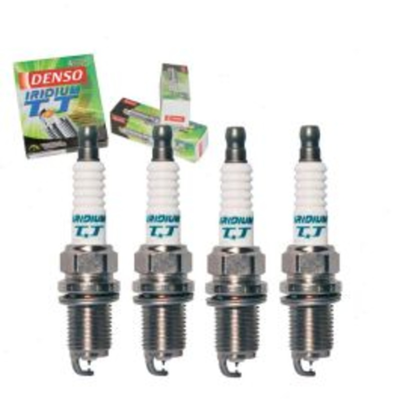 4 pc DENSO Iridium TT Spark Plugs for 2002-2007 Suzuki Aerio 2.0L 2.3L L4