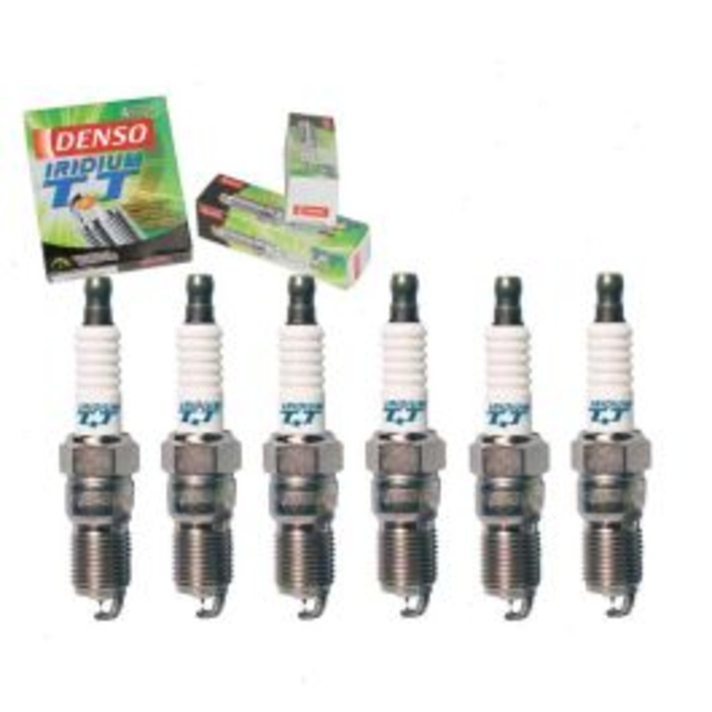 6 pc DENSO Iridium TT Spark Plugs for 1985 Buick Somerset Regal 3.0L V6