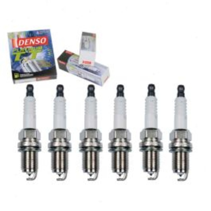 6 pc DENSO Platinum TT Spark Plugs for 2010 Dodge Journey 3.5L V6