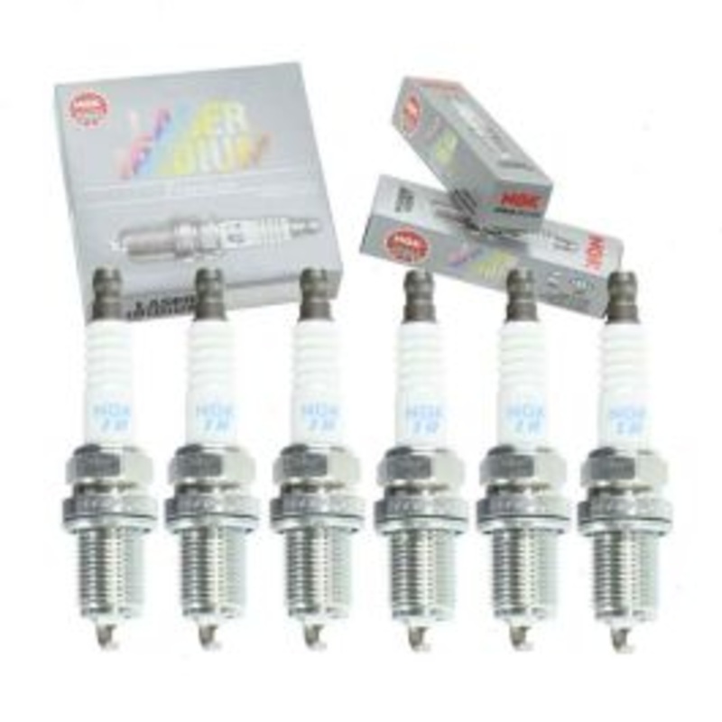 6 pc NGK Laser Iridium Spark Plugs for 1991-1999 Mitsubishi 3000GT 3.0L V6