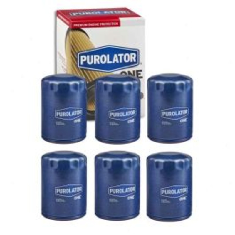 6 pc Purolator ONE PL24457 Engine Oil Filters