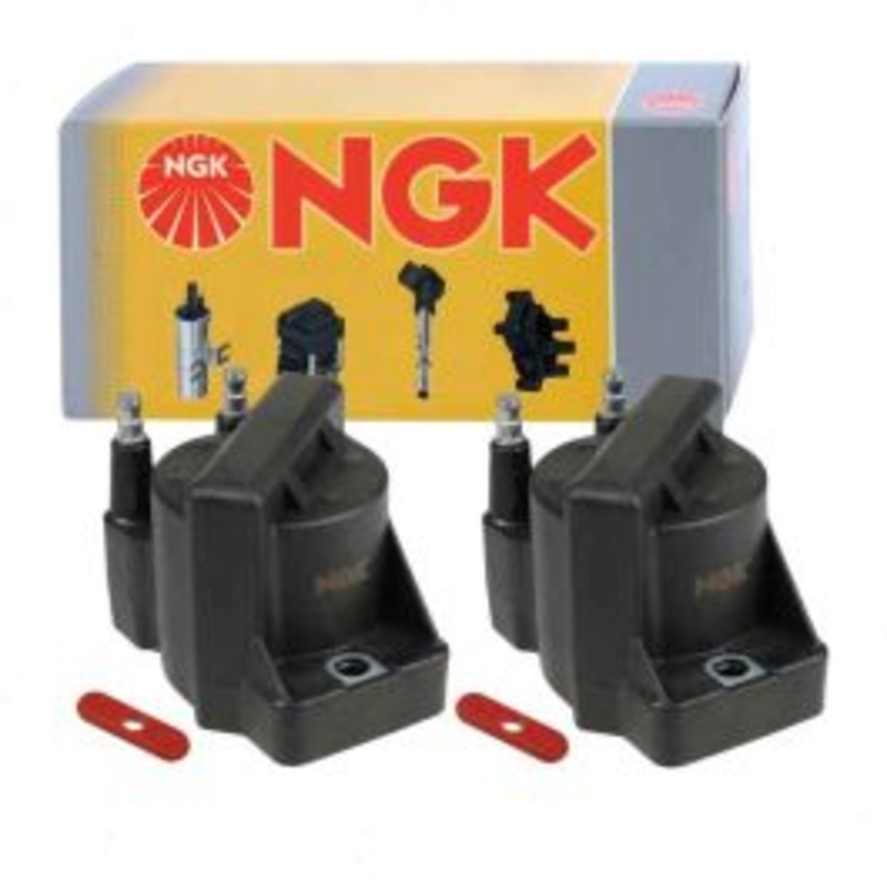 2 pc NGK Ignition Coils for 1996-2000 Isuzu Hombre 2.2L L4