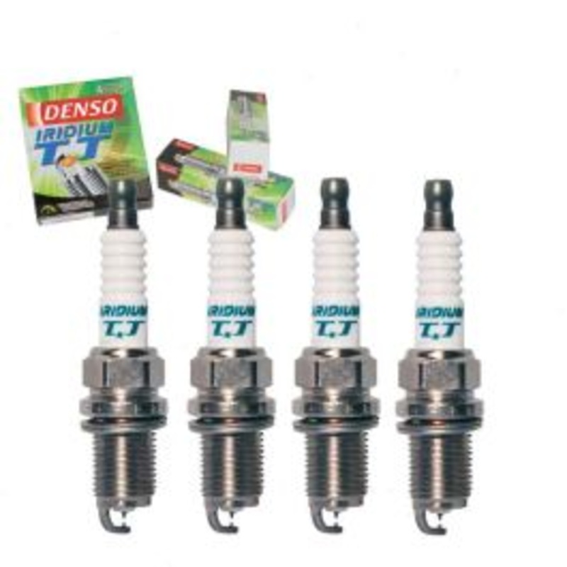 4 pc DENSO Iridium TT Spark Plugs for 2003-2013 Toyota Matrix 1.8L 2.4L L4