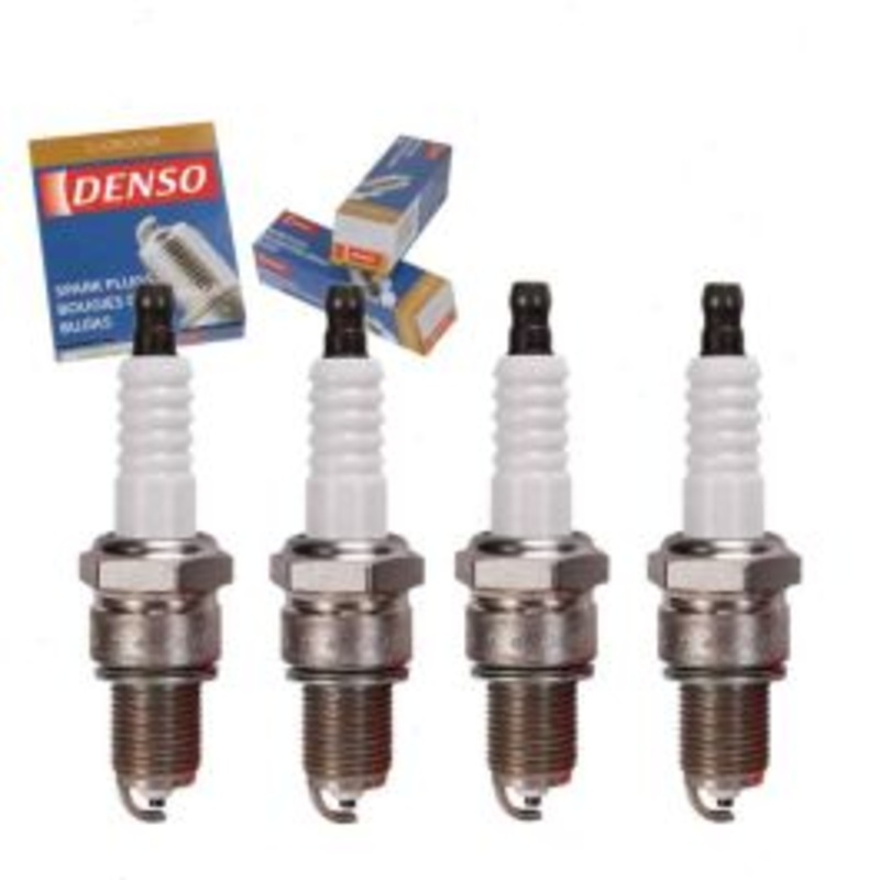 4 pc DENSO Standard U-Groove Spark Plugs for 1974 Nissan 710 1.8L L4