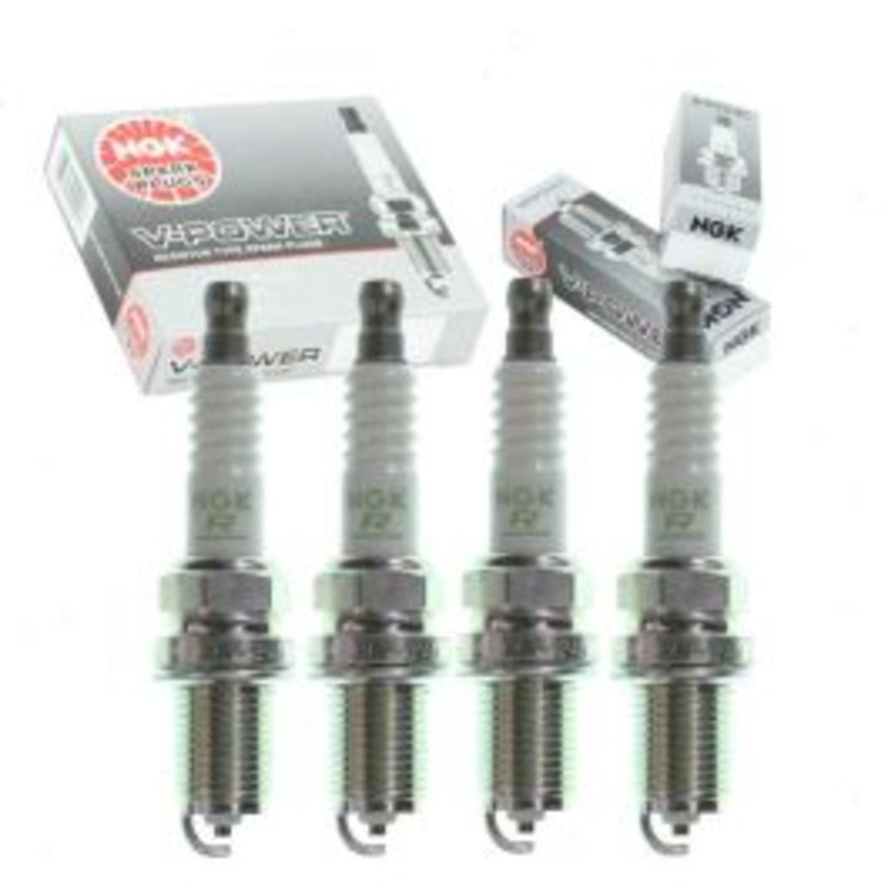 4 pc NGK V-Power Spark Plugs for 2011 Saab 9-3 2.0L L4