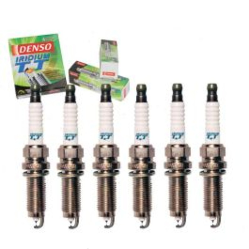 6 pc DENSO Iridium TT 4710 IXEH20ETT Spark Plugs