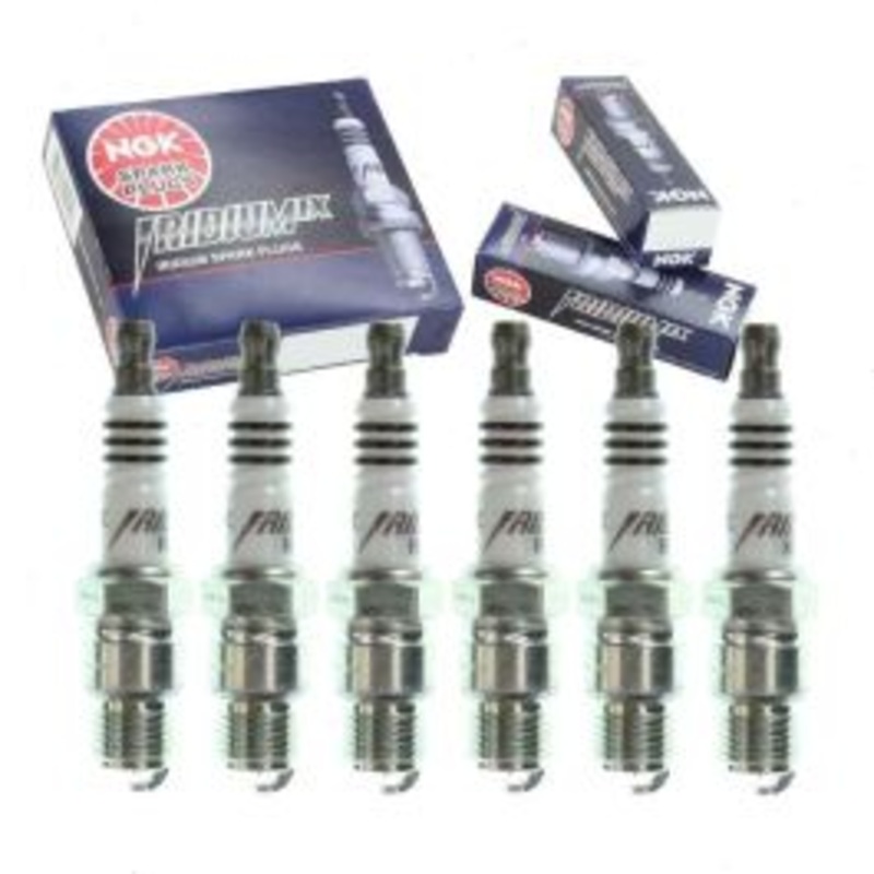 6 pc NGK Iridium IX Spark Plugs for 1975 GMC K25 Suburban 4.8L L6