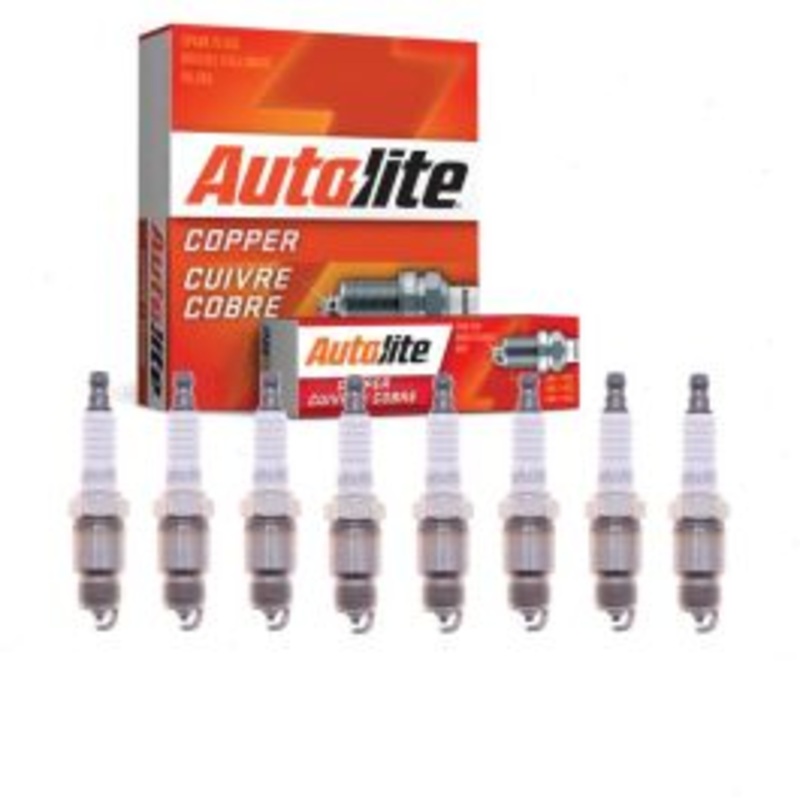 8 pc Autolite Copper Core 24 Spark Plugs