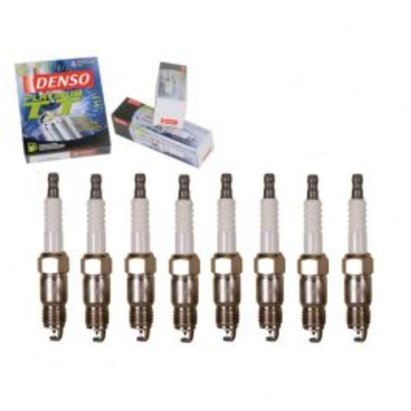 8 pc DENSO Platinum TT Spark Plugs for 1971-1987 Chevrolet Camaro 5.0L 5.7L 6.6L V8