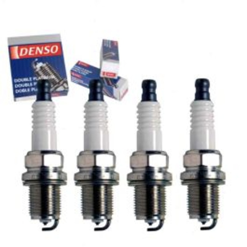 4 pc DENSO Double Platinum Spark Plugs for 2006-2010 Kia Sportage 2.0L L4