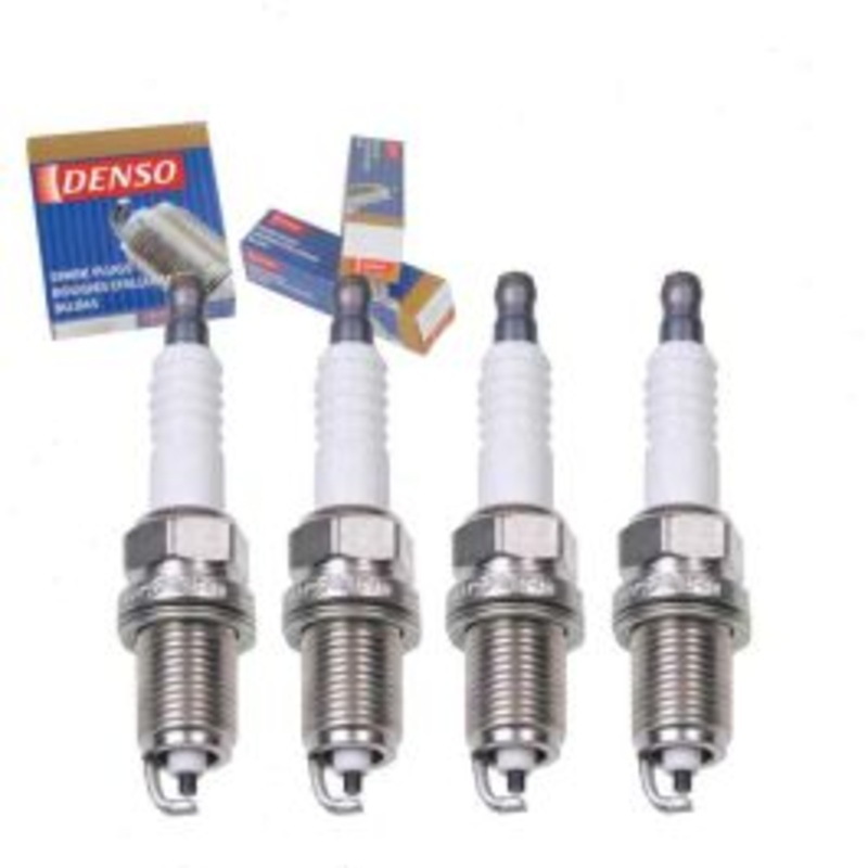 4 pc DENSO Standard Spark Plugs for 1990-1993 Mazda B2600 2.6L L4