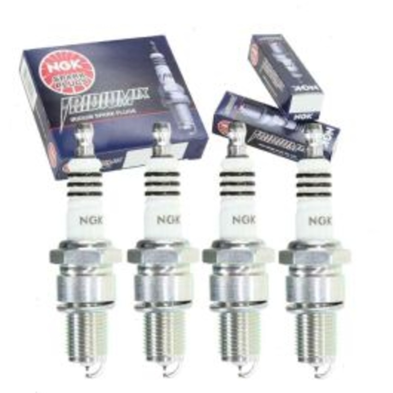 4 pc NGK Iridium IX Spark Plugs for 1981-1983 Audi 4000 1.7L L4