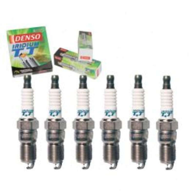 6 pc DENSO Iridium TT Spark Plugs for 1986-2005 Buick Century 2.8L 3.1L 3.3L 3.8L V6