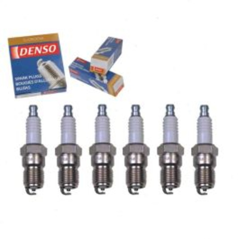 6 pc DENSO Standard U-Groove Spark Plugs for 1996-2001 Oldsmobile Bravada 4.3L V6
