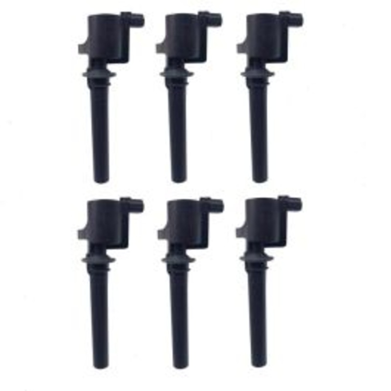 6 pc Hitachi Ignition Coils for 2005-2007 Ford Five Hundred 3.0L V6