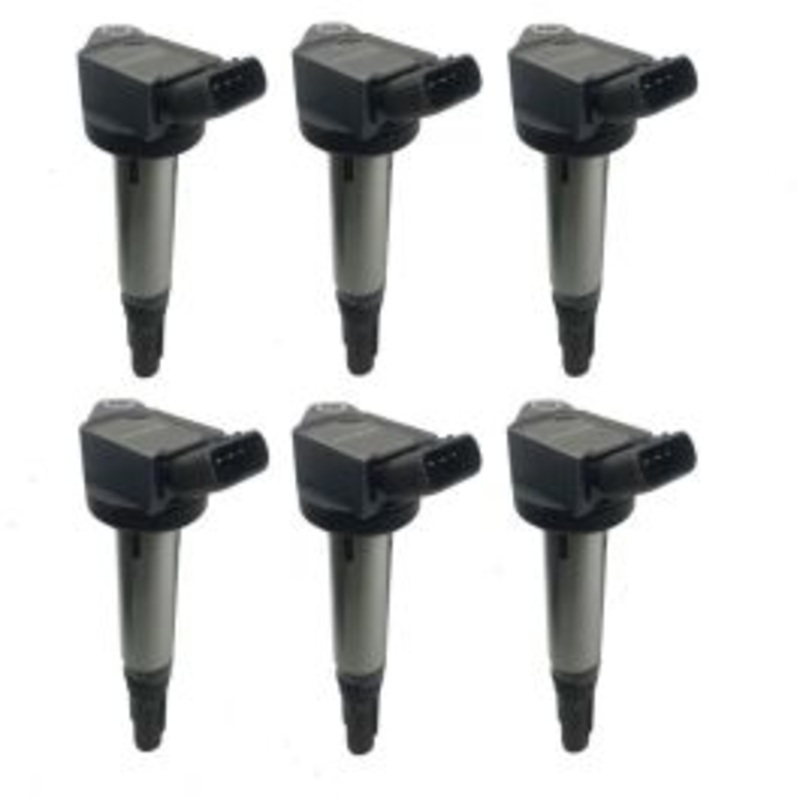 6 pc Hitachi Ignition Coils for 2007-2016 Toyota Sienna 3.5L V6