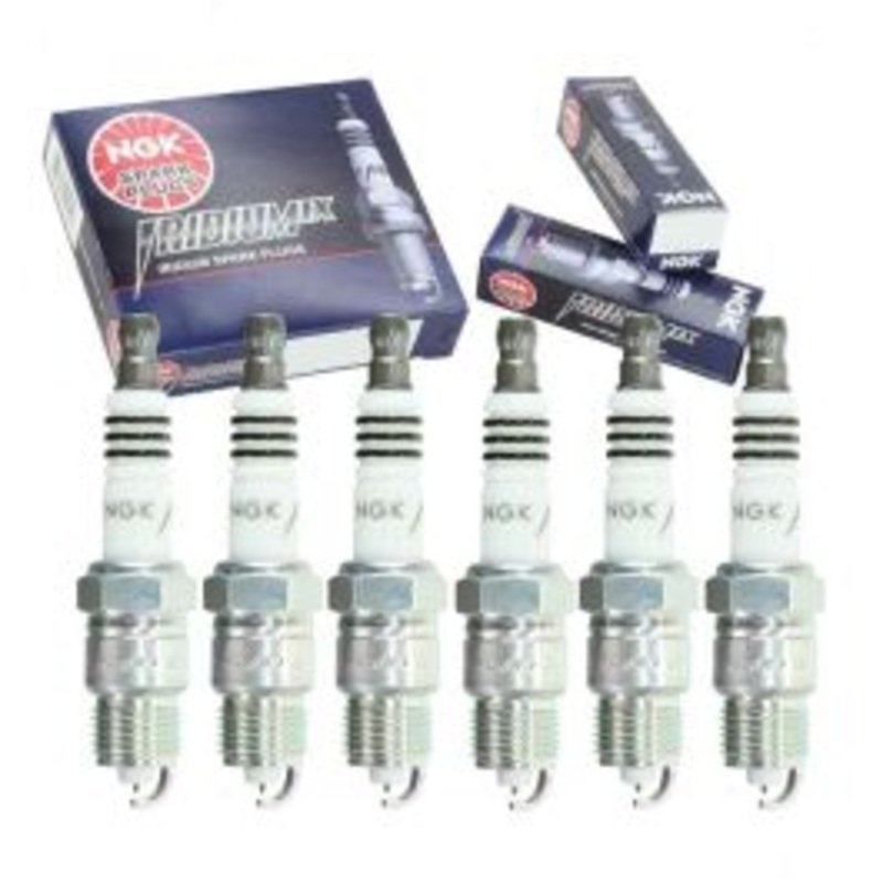 6 pc NGK Iridium IX Spark Plugs for 1971 GMC C25 C2500 Pickup 4.1L L6