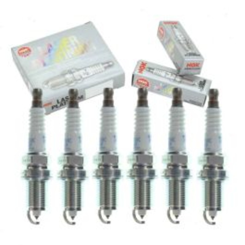 6 pc NGK Laser Platinum Spark Plugs for 2001-2003 Acura CL 3.2L V6