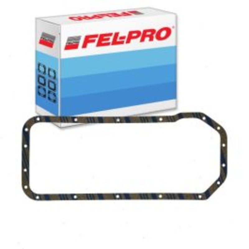 Fel-Pro Engine Oil Pan Gasket Set for 1975 International MS 6.4L V8