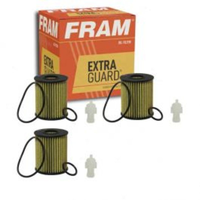 3 pc FRAM Extra Guard CH10158 Engine Oil Filters