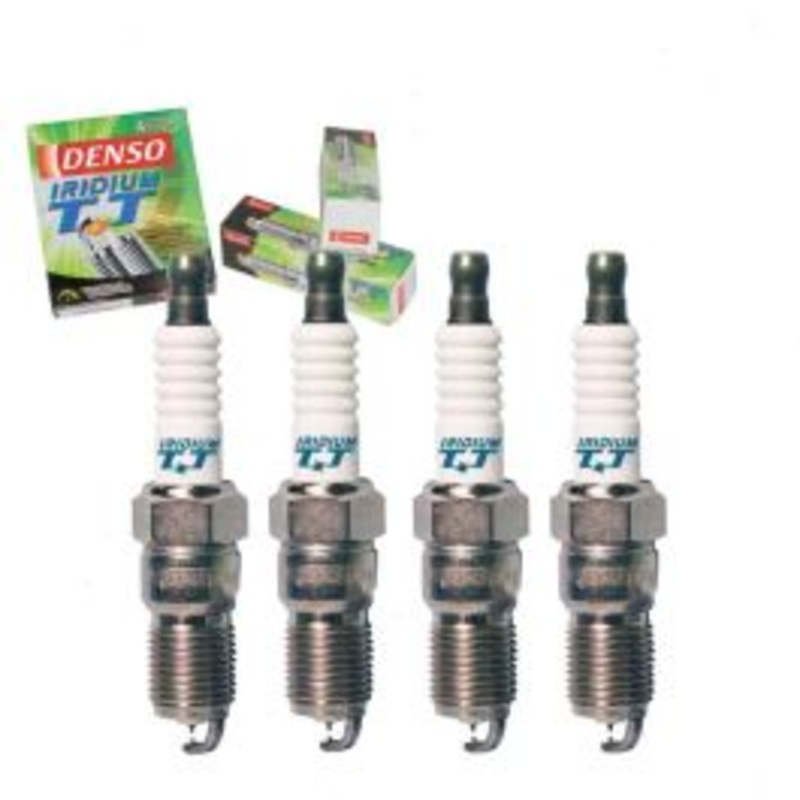 4 pc DENSO Iridium TT Spark Plugs for 1974-1980 Ford Pinto 2.3L L4