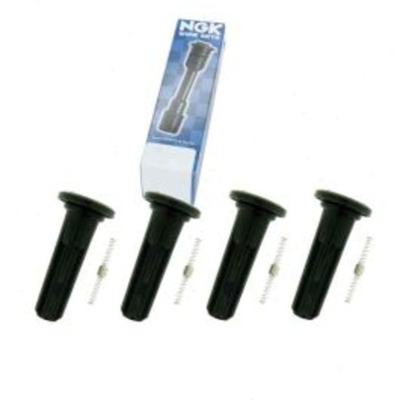 4 pc NGK 58981 Ignition Coil Boots