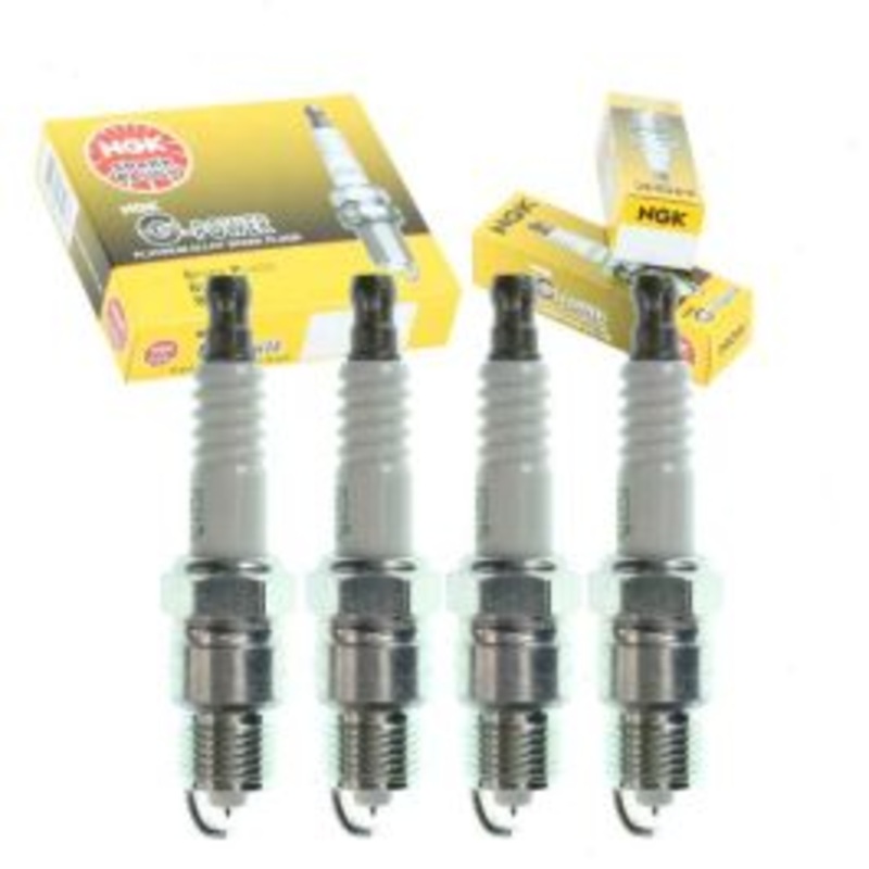 4 pc NGK G-Power Spark Plugs for 1977-1980 Pontiac Sunbird 2.5L L4