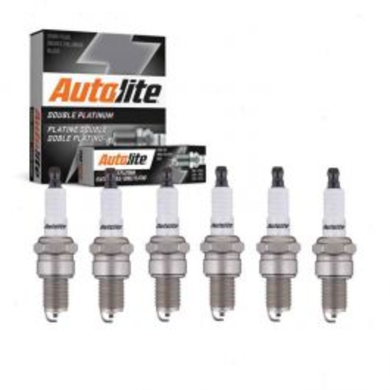 6 pc Autolite Double Platinum Spark Plug for 1967-1969 GMC C15 C1500 Pickup