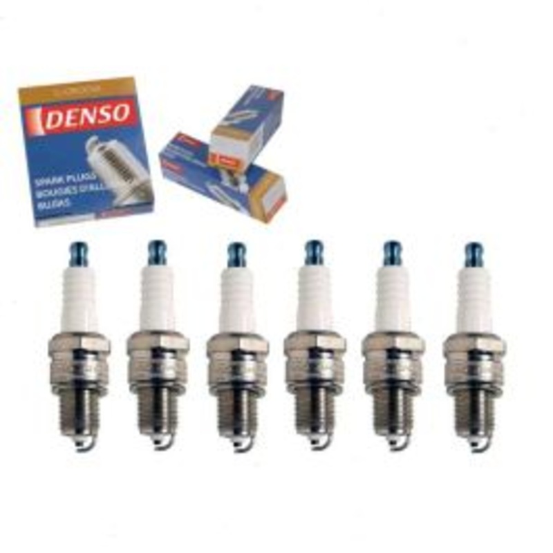 6 pc DENSO Standard U-Groove Spark Plugs for 1960-1966 Mercedes-Benz 300SE 3.0L L6