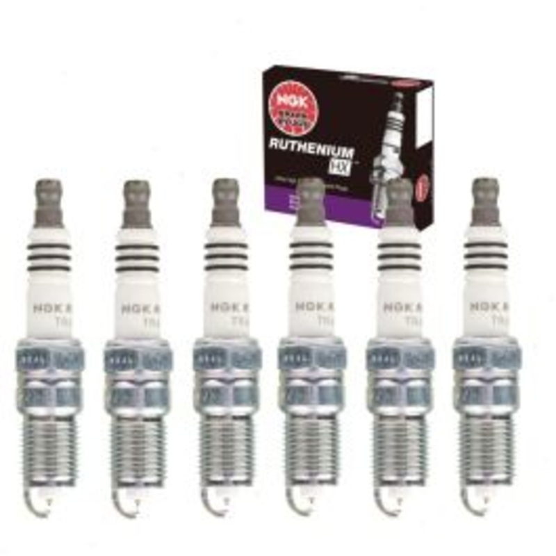 6 pc NGK Ruthenium HX Spark Plugs for 1997-2004 Buick Regal 3.8L V6