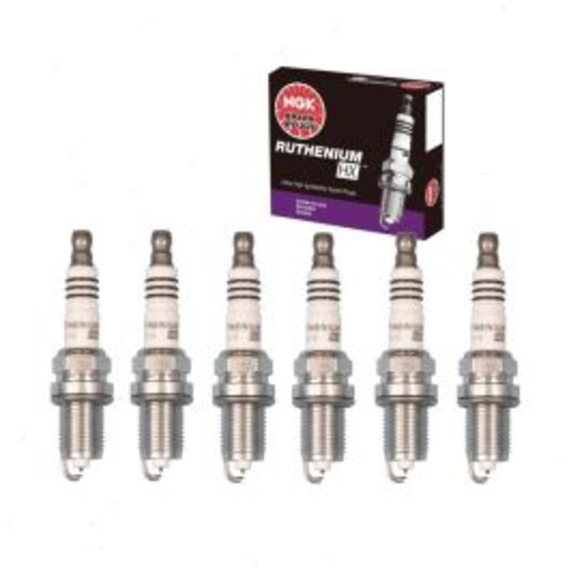 6 pc NGK Ruthenium HX Spark Plugs for 2009-2010 Dodge Dakota 3.7L V6