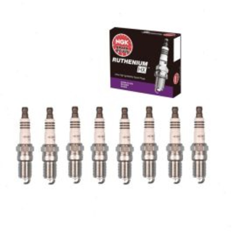 8 pc NGK Ruthenium HX Spark Plugs for 2004-2009 Cadillac SRX 4.6L V8