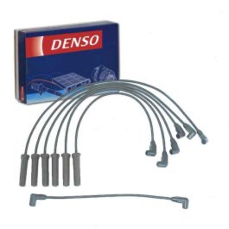 DENSO Spark Plug Wire Set for 1985 Buick Skylark 2.8L V6