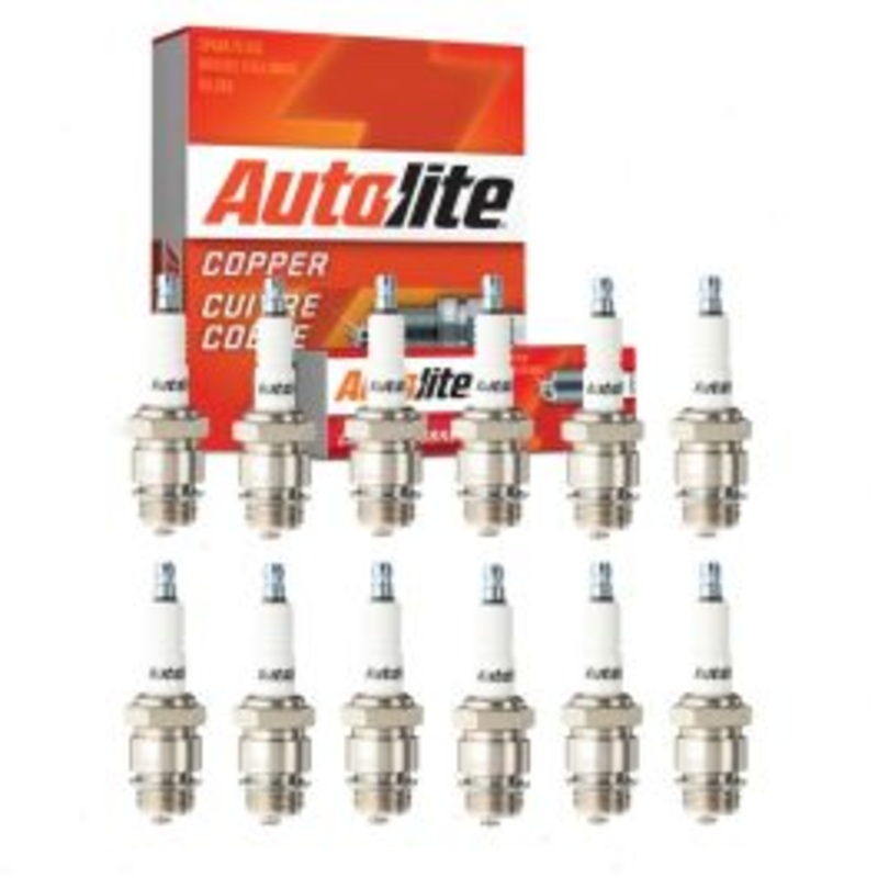 12 pc Autolite Copper Core Spark Plugs for 1936 Cadillac Series 80
