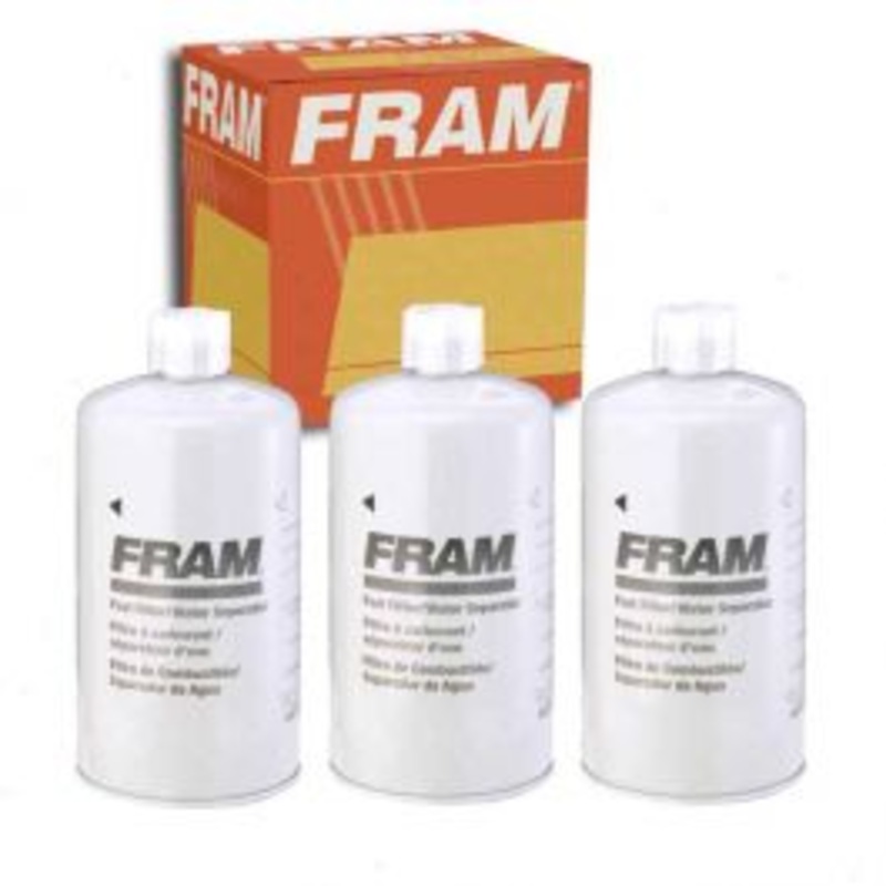 3 pc FRAM PS3712 Fuel Water Separator Filters