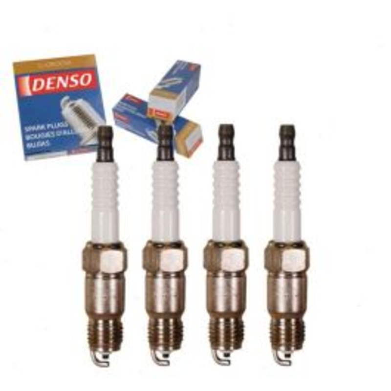 4 pc DENSO Standard U-Groove Spark Plugs for 1984-1985 Pontiac J2000 Sunbird 2.0L L4