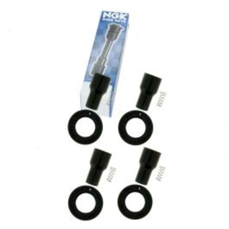 4 pc NGK Ignition Coil Boots for 2013-2018 Toyota Avalon 2.5L L4