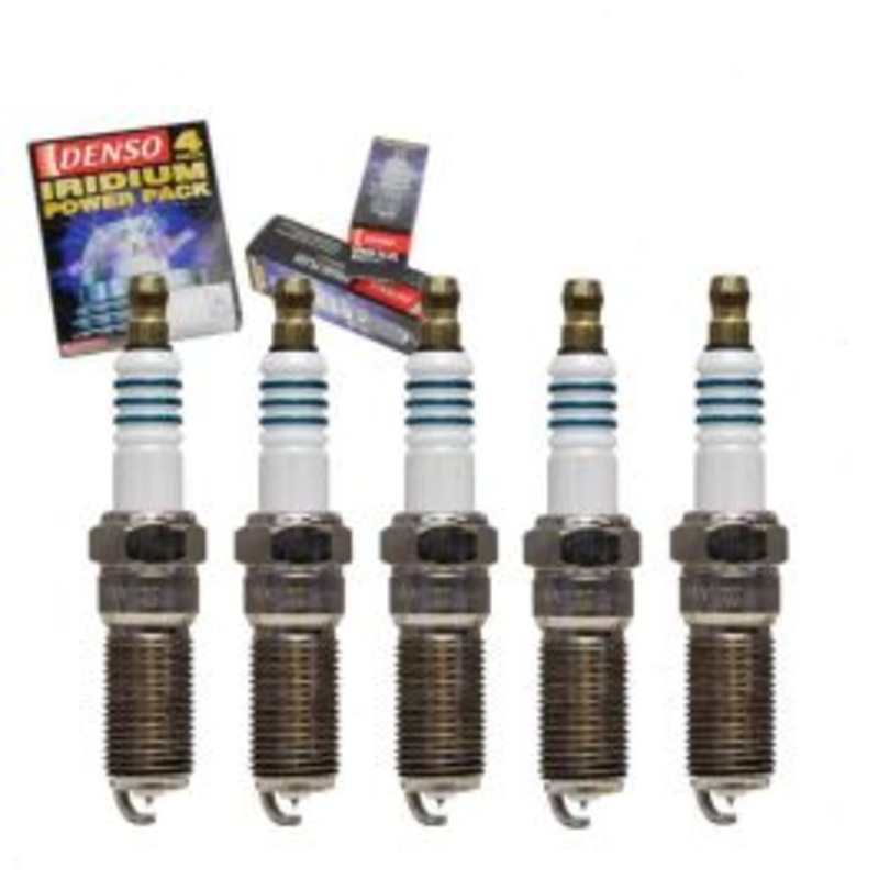 5 pc DENSO Iridium Power Spark Plugs for 2009-2010 Hummer H3T 3.7L L5