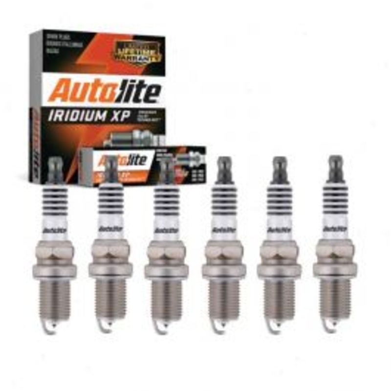 6 pc Autolite Iridium XP Spark Plug for 1993-1997 Mazda MX-6 2.5L V6