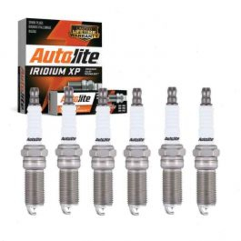 6 pc Autolite Iridium XP Spark Plug for 2015-2019 Ford Transit-250 3.5L V6