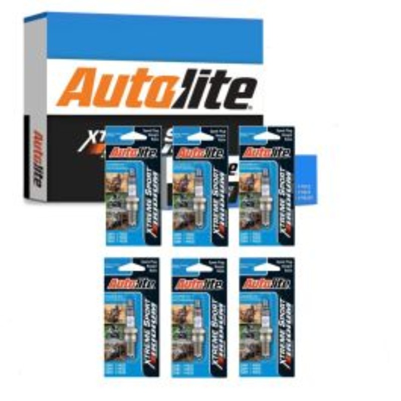 6 pc Autolite Xtreme Sport XS4163DP Spark Plugs