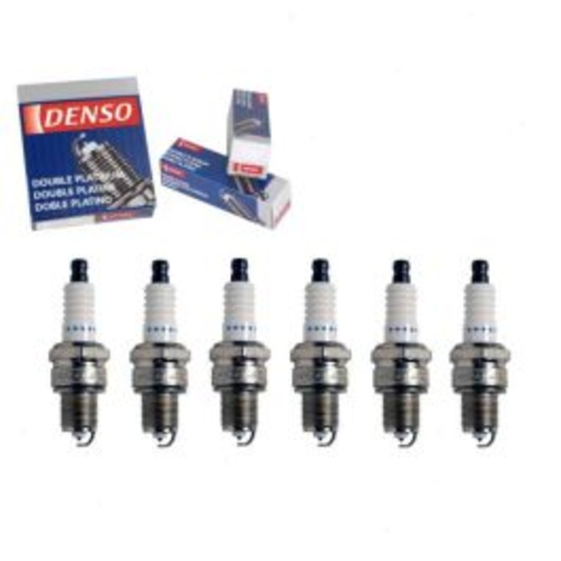 6 pc DENSO Double Platinum Spark Plugs for 1997-1998 Hyundai Sonata 3.0L V6