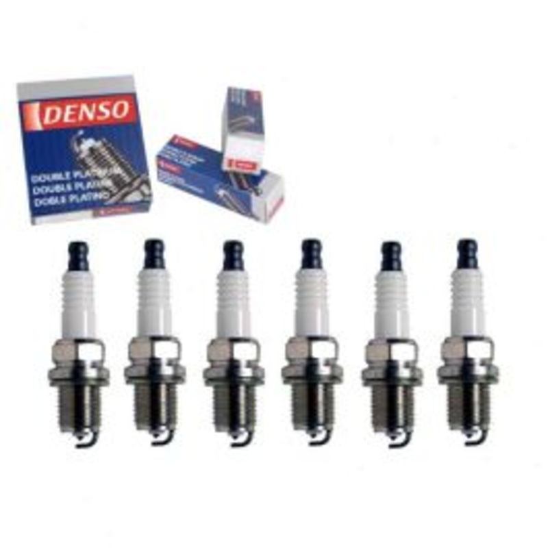 6 pc DENSO Double Platinum Spark Plugs for 2004 Suzuki XL-7 2.7L V6