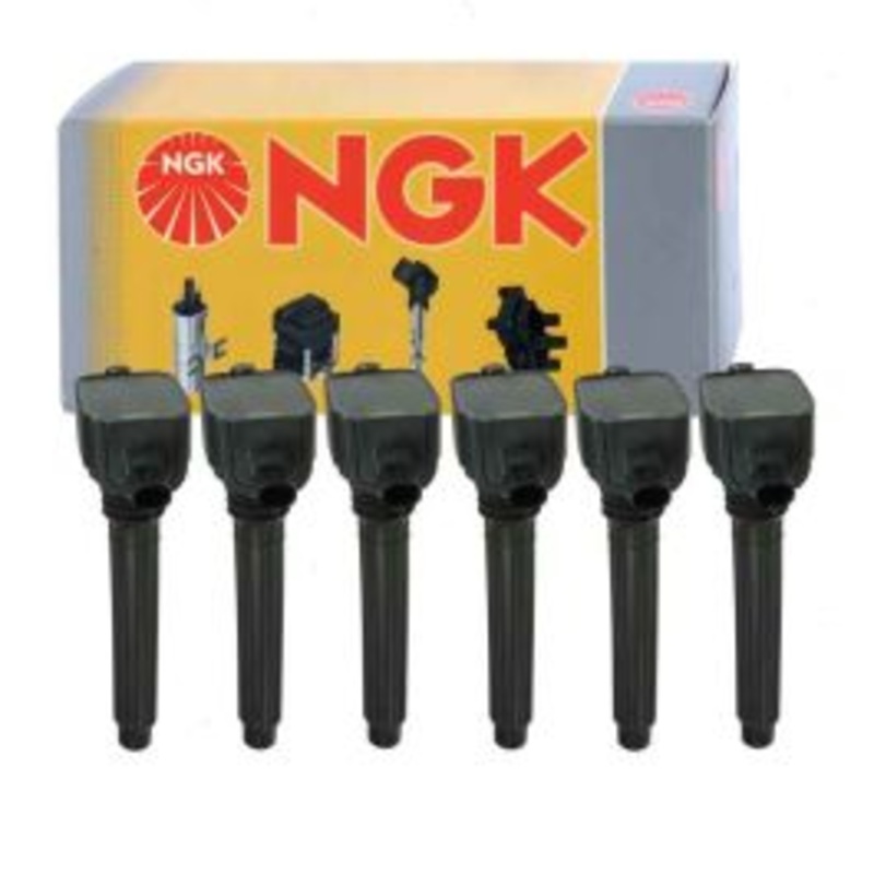 6 pc NGK Ignition Coils for 2012-2015 Ram C V 3.6L V6